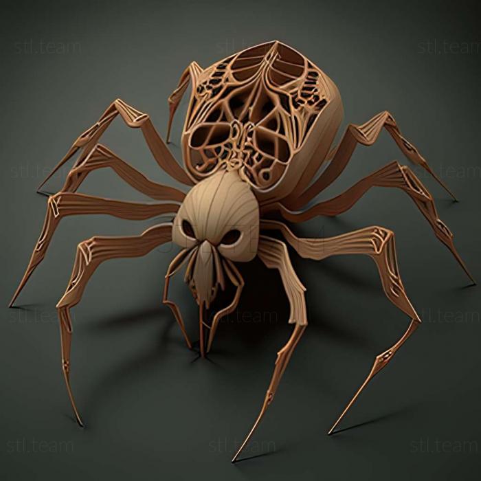 3D модель Ixodes collocaliae (STL)